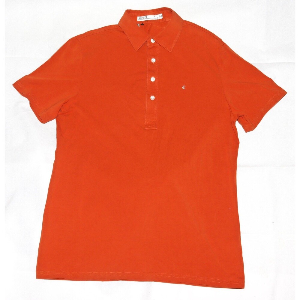 Criquet Slim Fit Men's Short Sleeve Golf Polo Shirt Size Medium